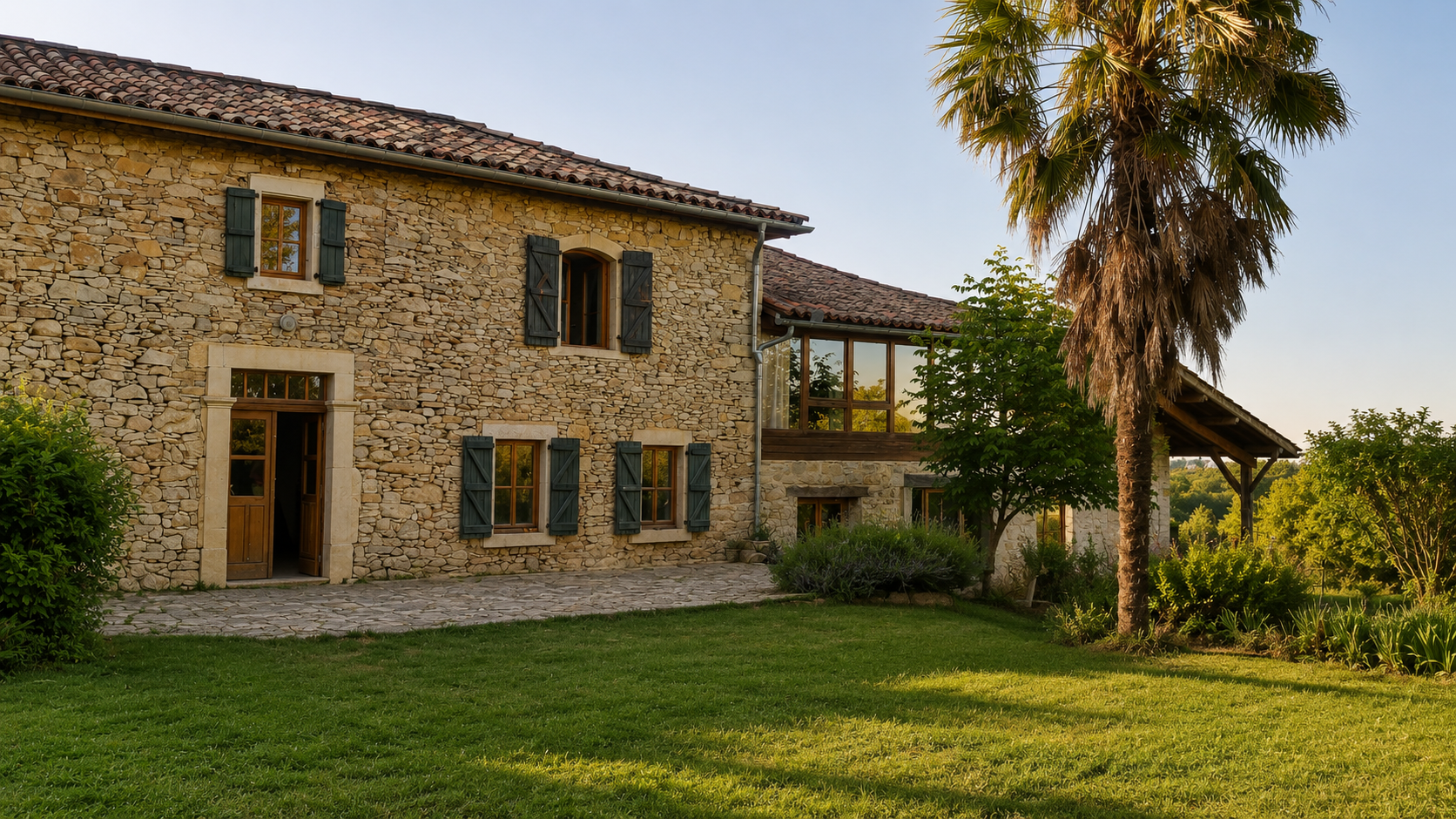Le Gîte du Liron face aux Pyrénées